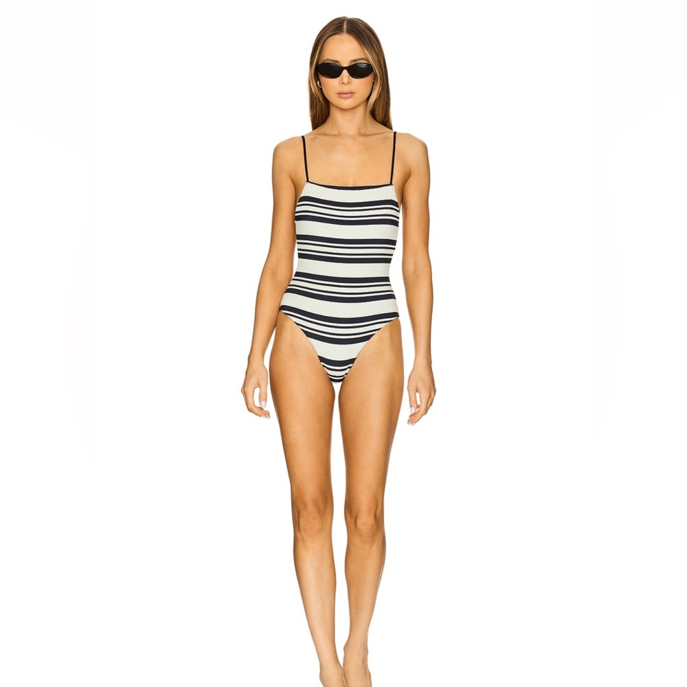 Renna Reversible One Piece (Noir Stripe)